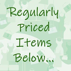 Regularly Priced Items Below
